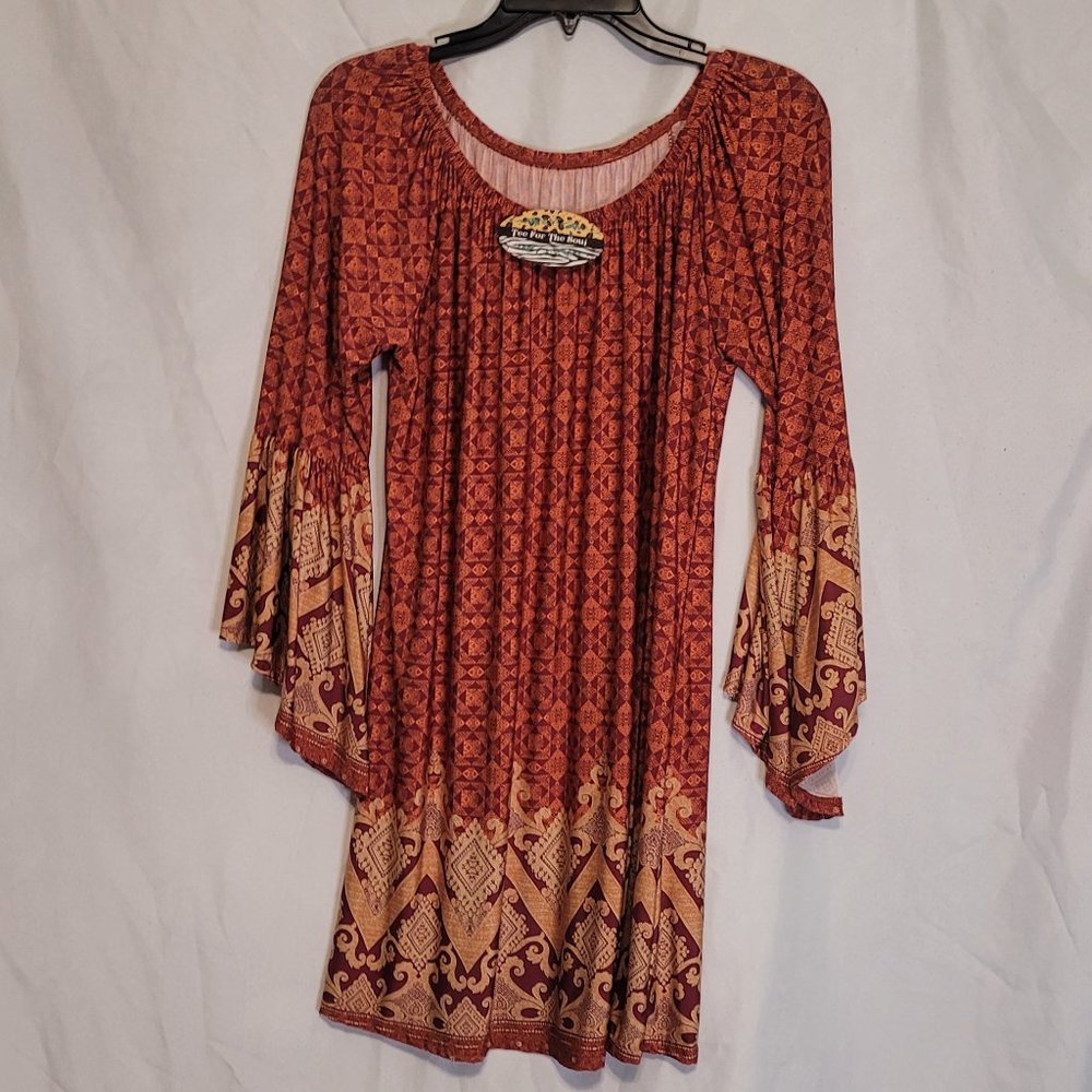 NWT Orange Tunic Size Large